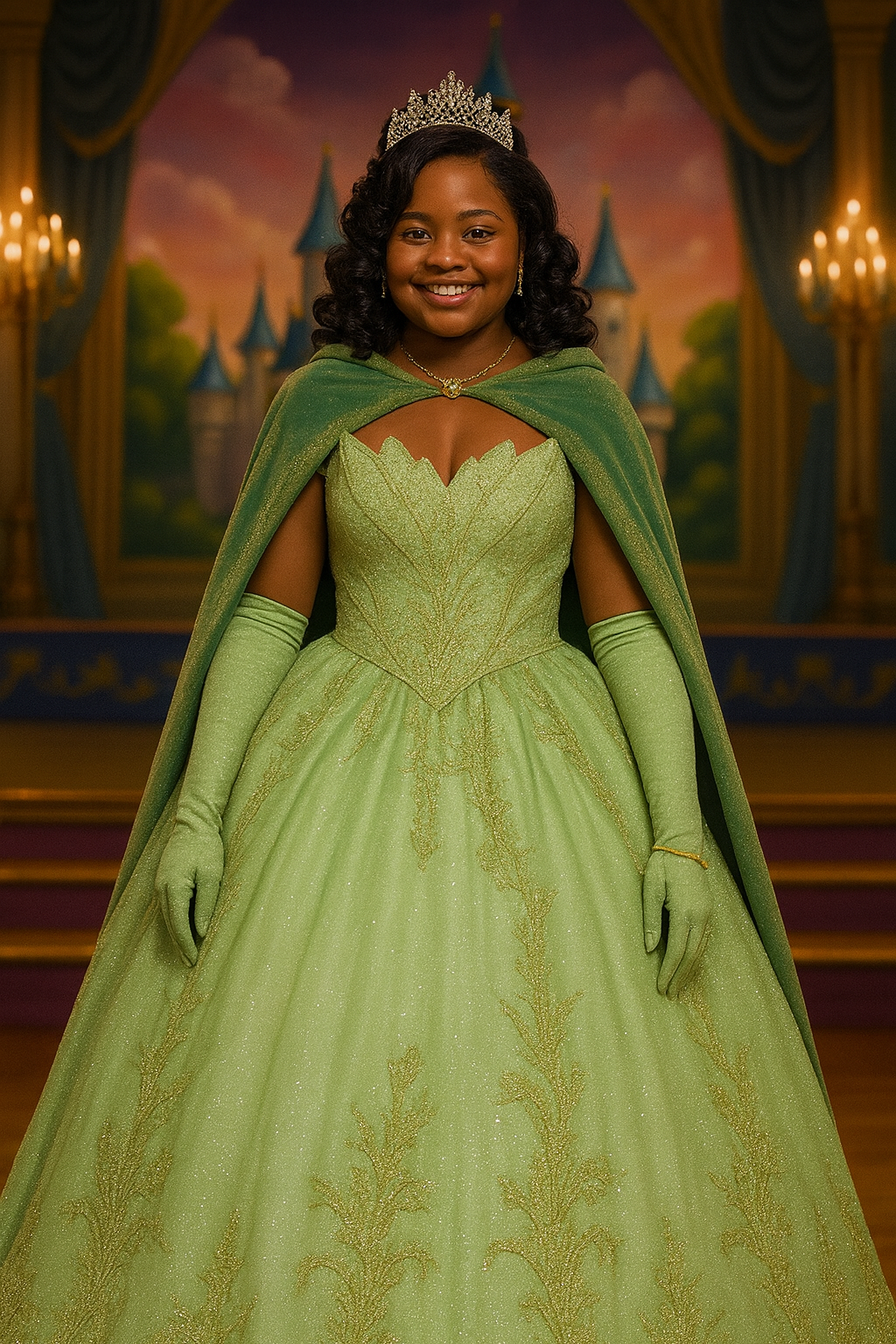 Princess Tiana Ball Gown
